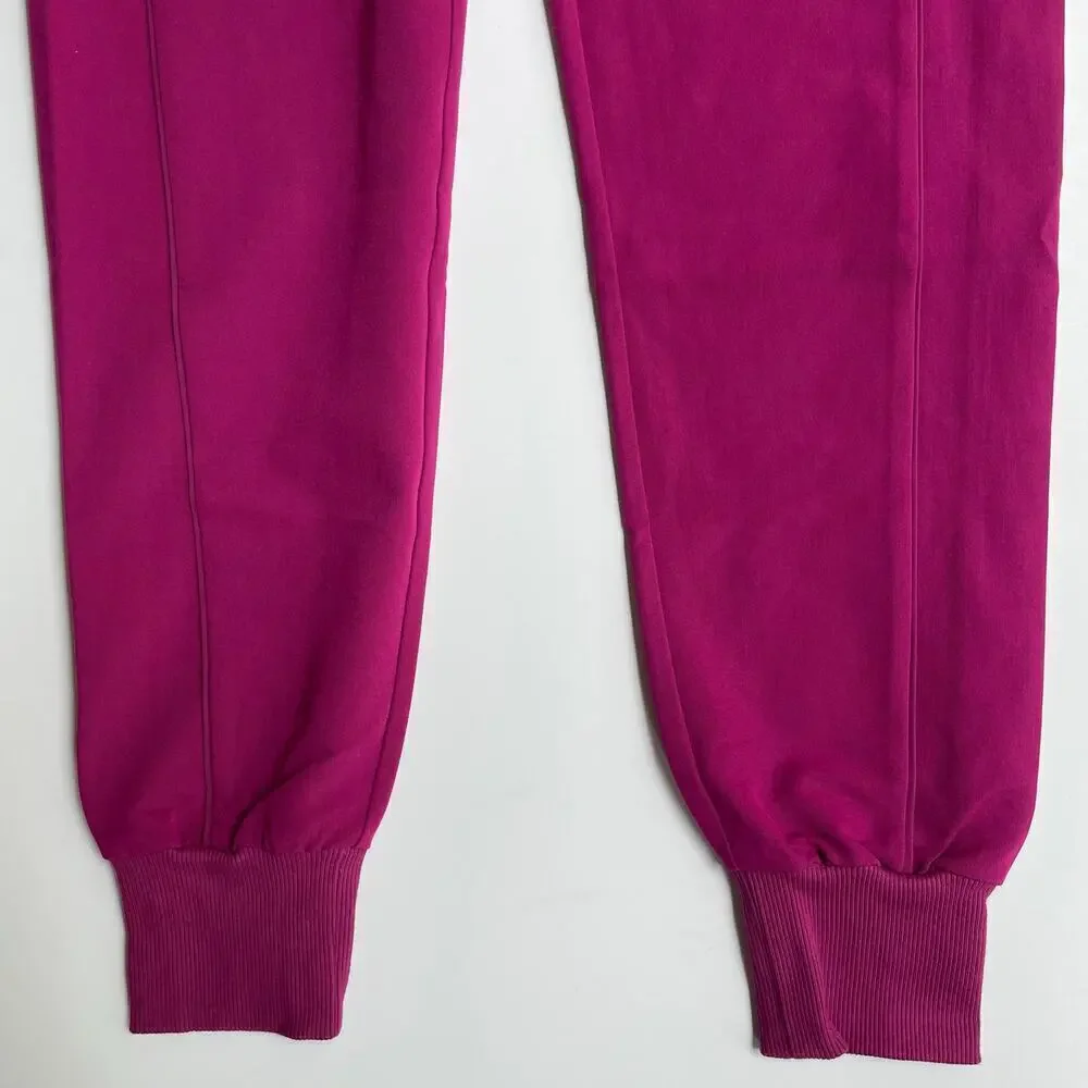 FIGS Boston Slim Jogger Scrub Pants Maroon Purple Size XXS NEW